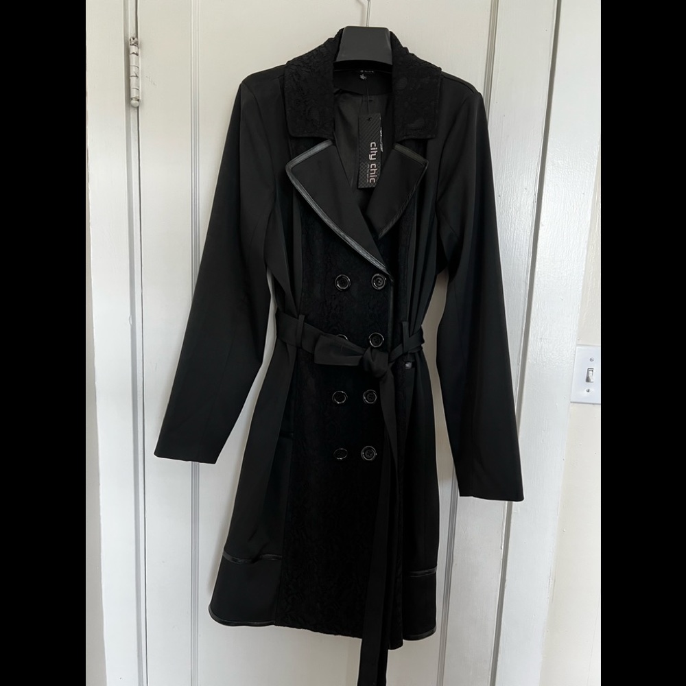 City Chic Trench Coat